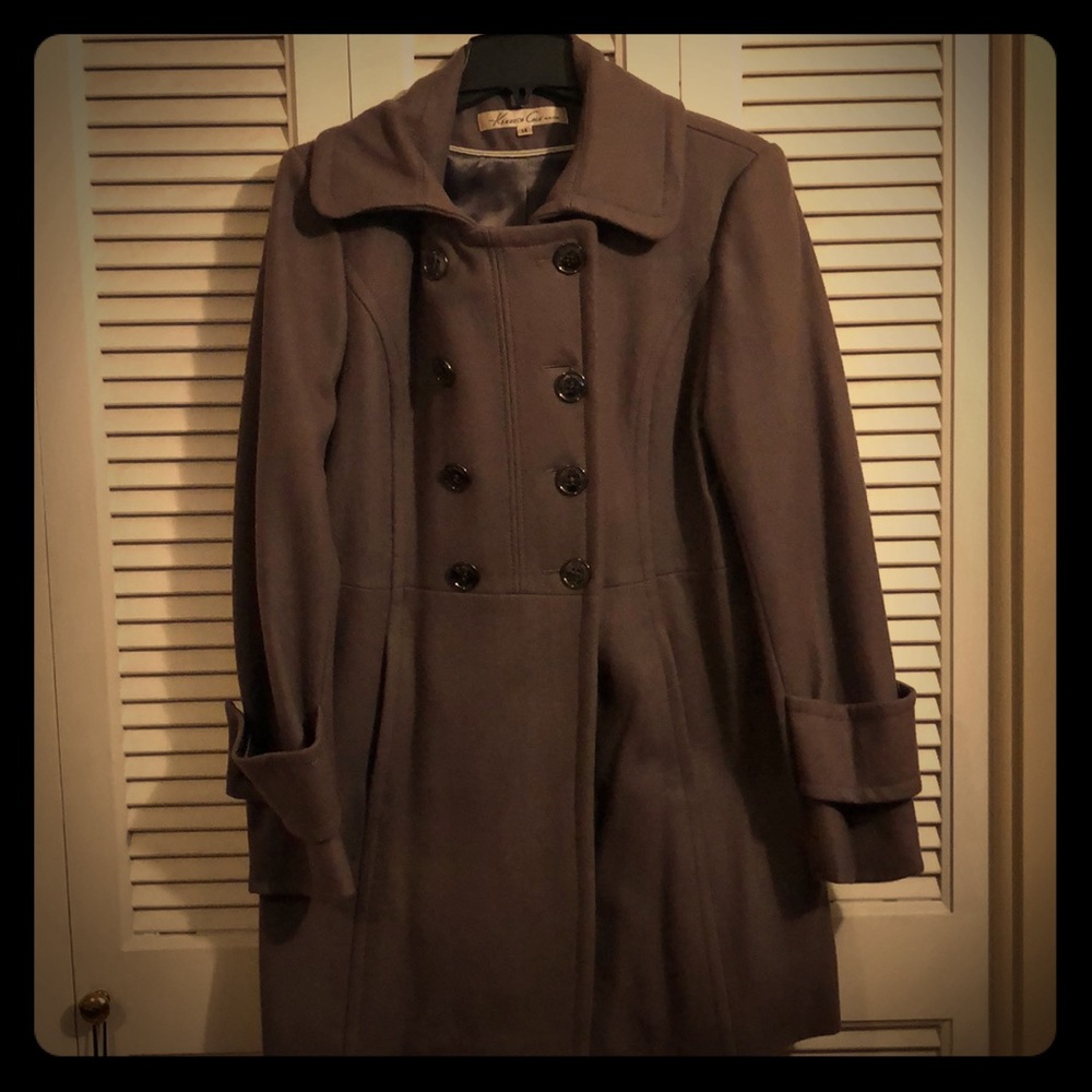 Kenneth Cole wool coat great condition sz 14